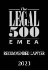 Geert Somers Legal 500 Recommended Lawyer 2023