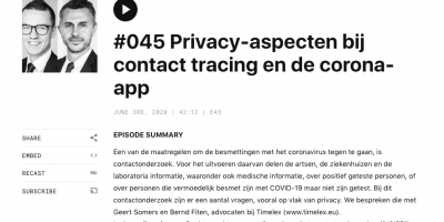 privacy corona podcast